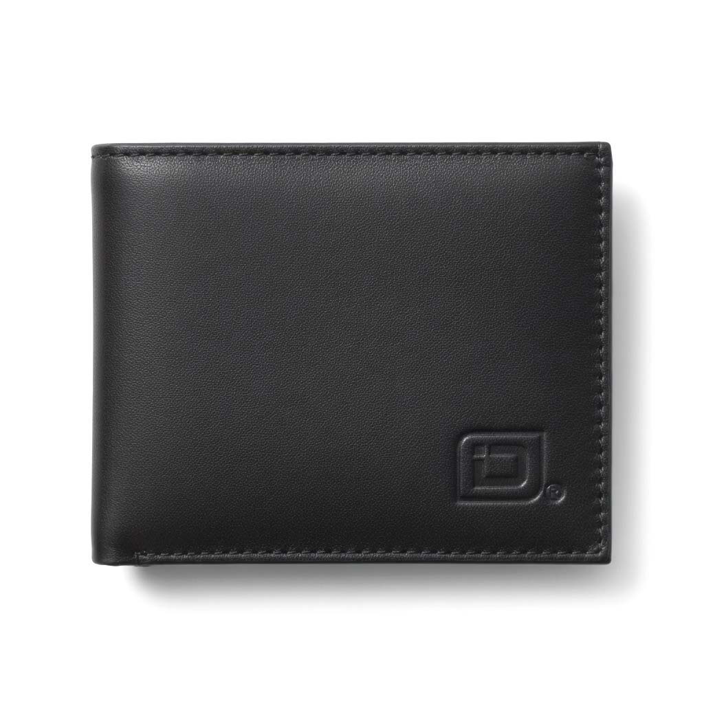 Mens RFID 10 Slot Bifold Wallet with ID Window