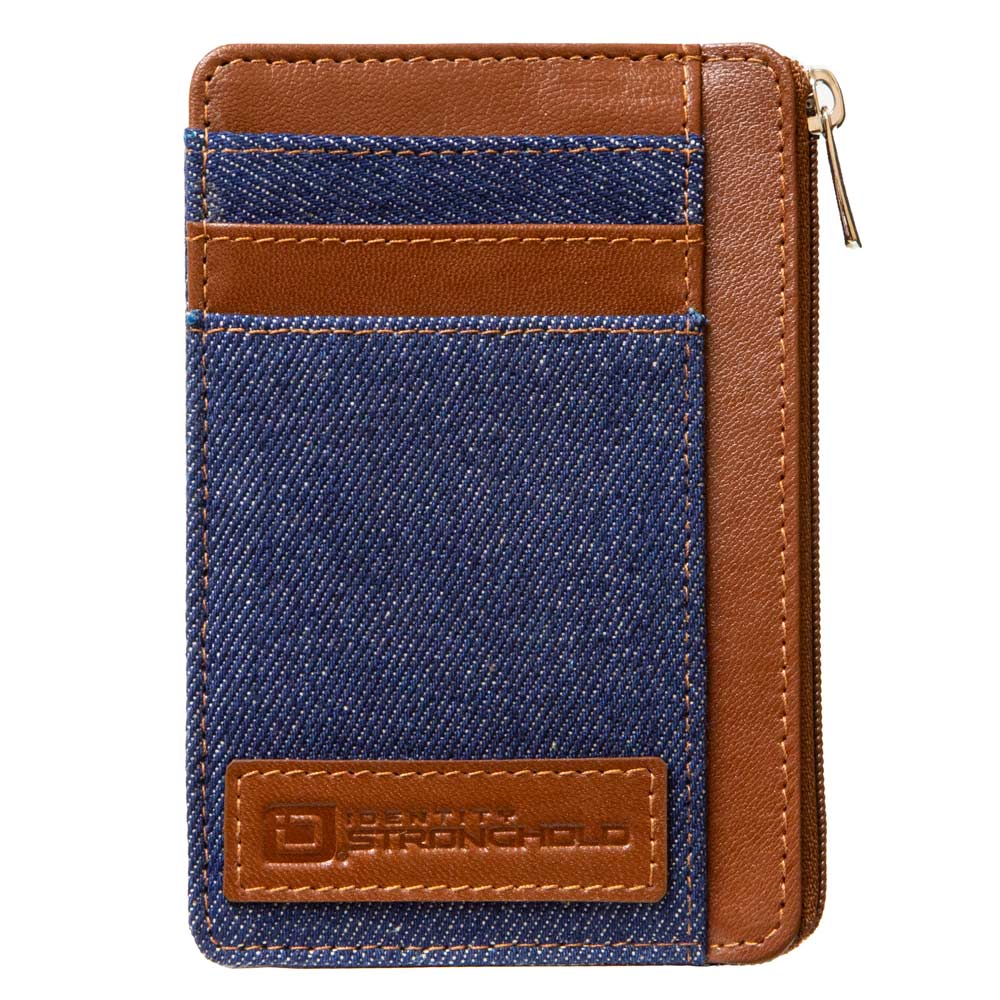 RFID Secure Ultimate Mini Wallet - Denim - IDSH7004 - den