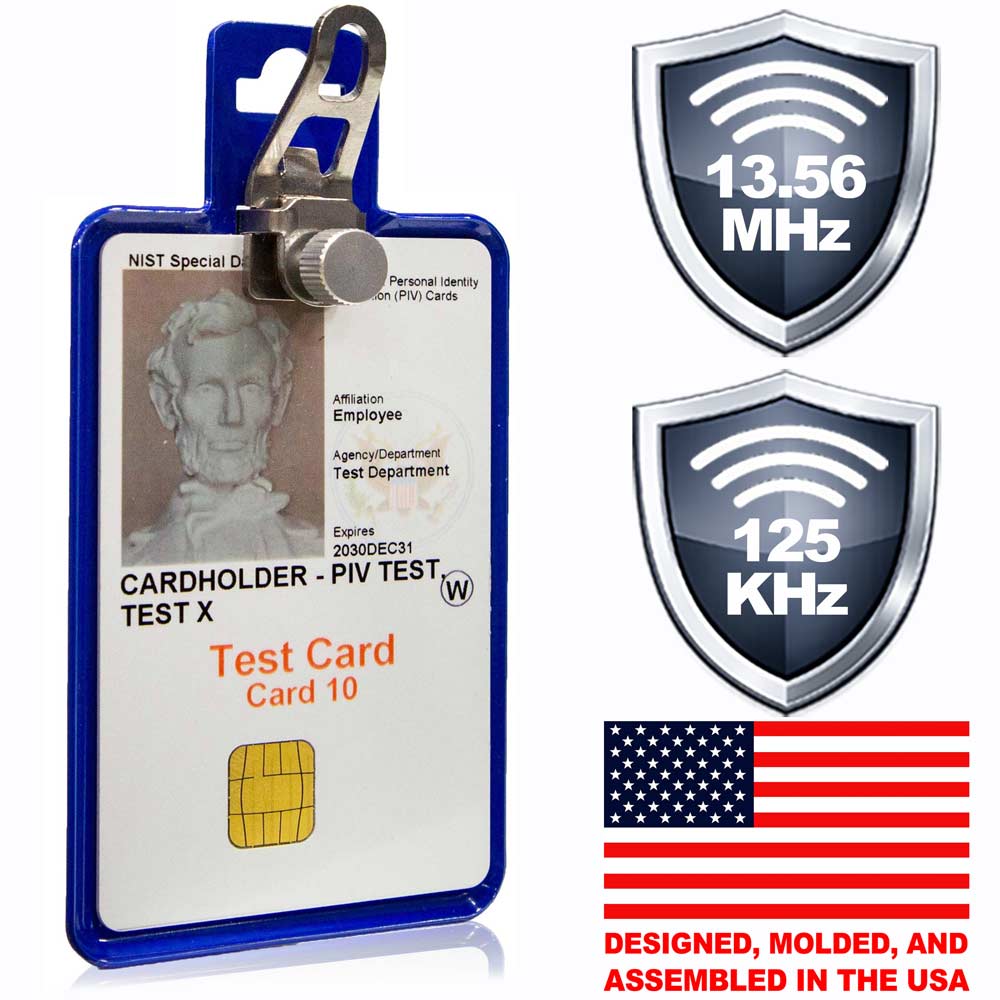 Magnetic Badge Holder | Secure ID Case | ID Stronghold