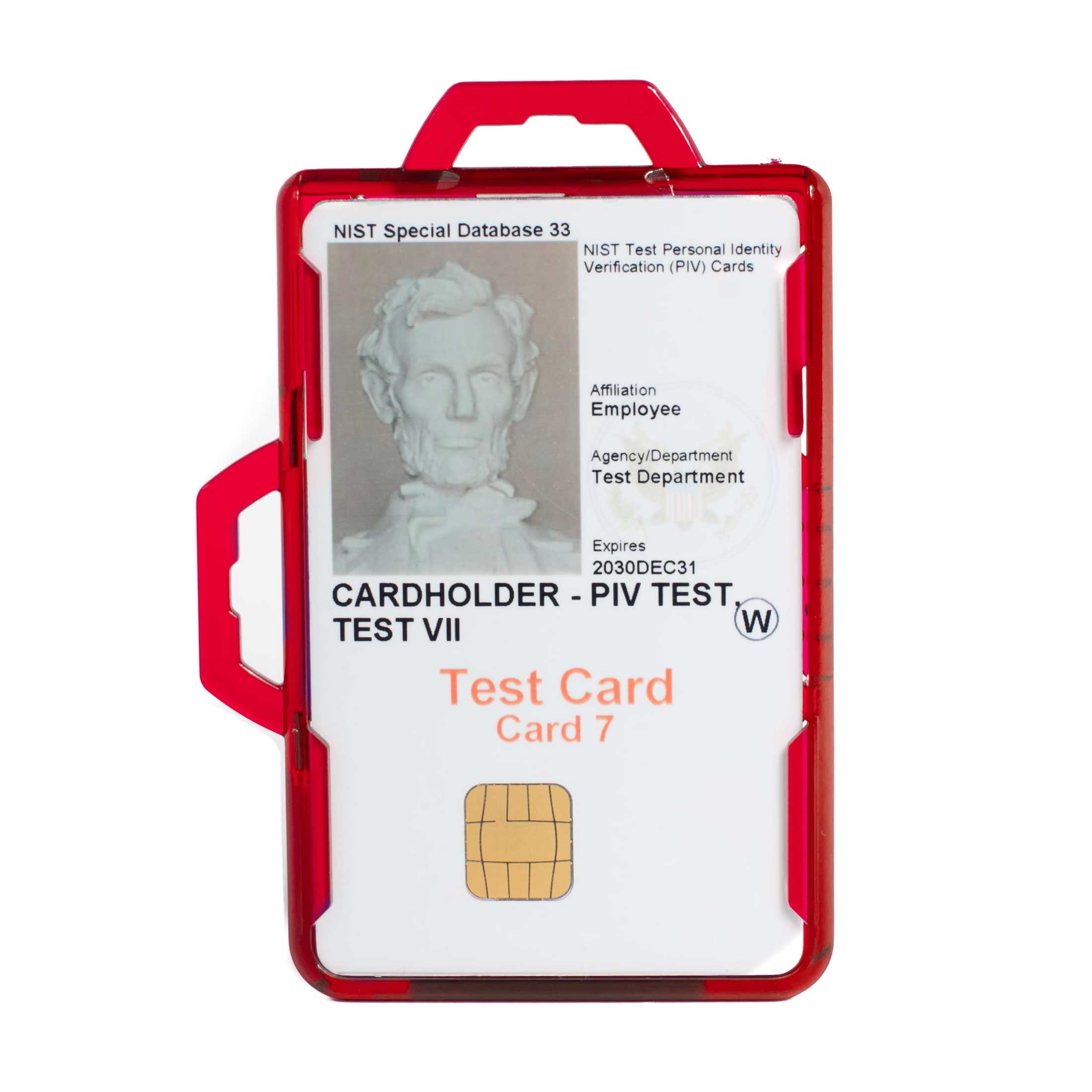 Secure Badge Holder DuoLite ® Dual Hook 2 ID Card Holder