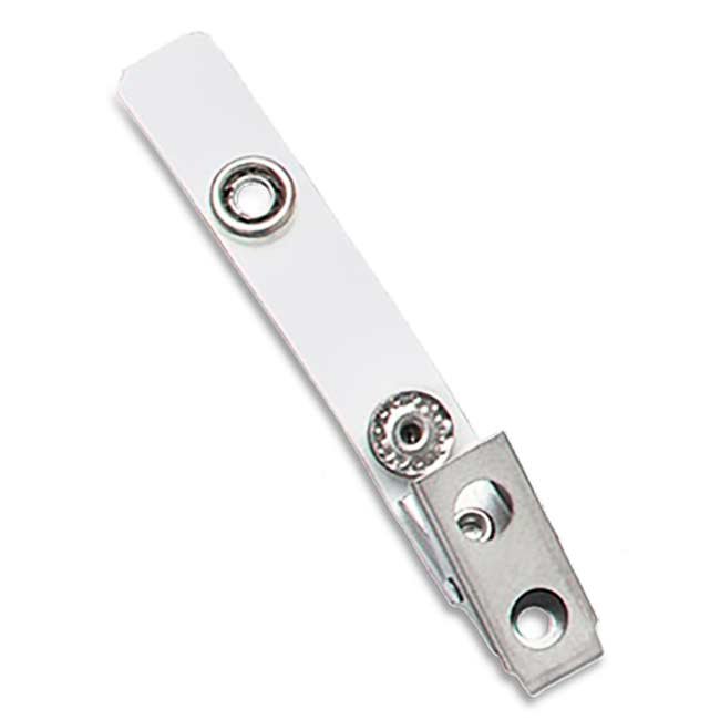 Vinyl Fastener Strap With Clip - Clear - 2.75 - INCH - VINYL - STRAP - CLR