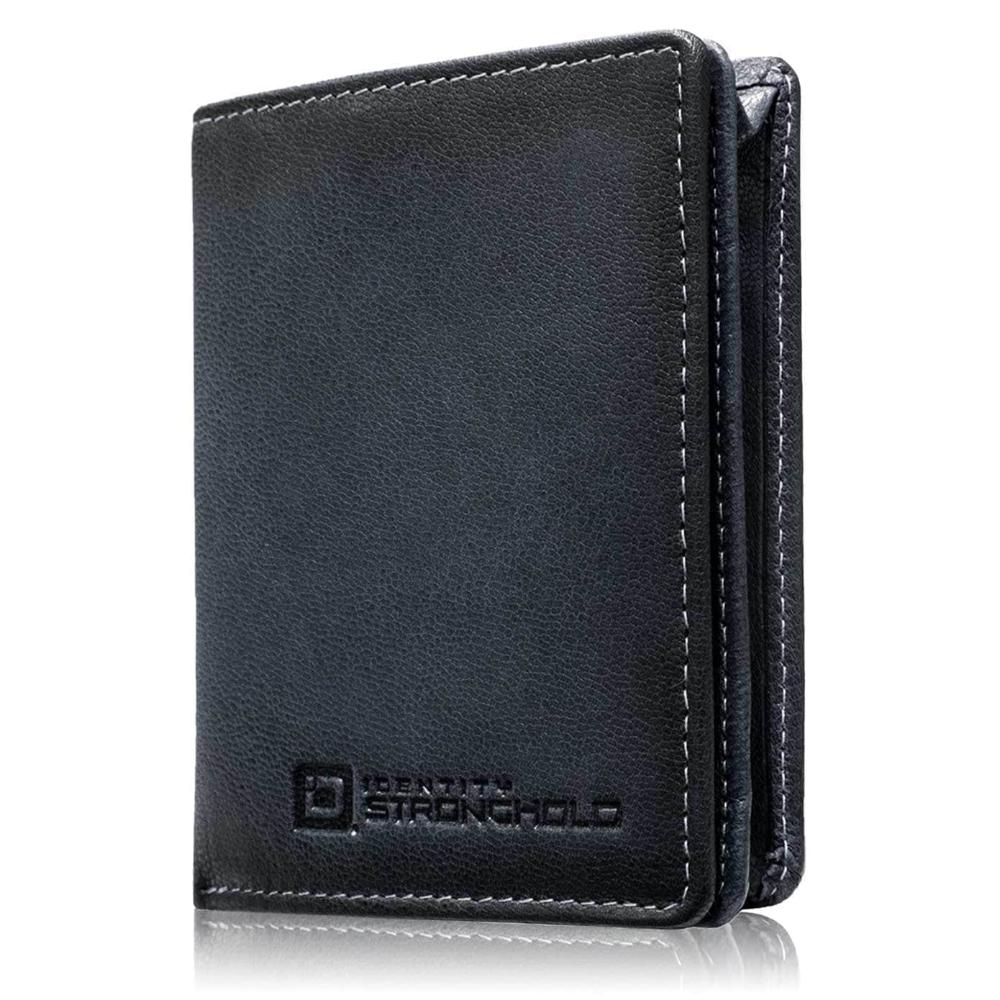 The Waltlet - Maximum Storage RFID Secure Minimalist Wallet - Black - IDSH7068 - blk