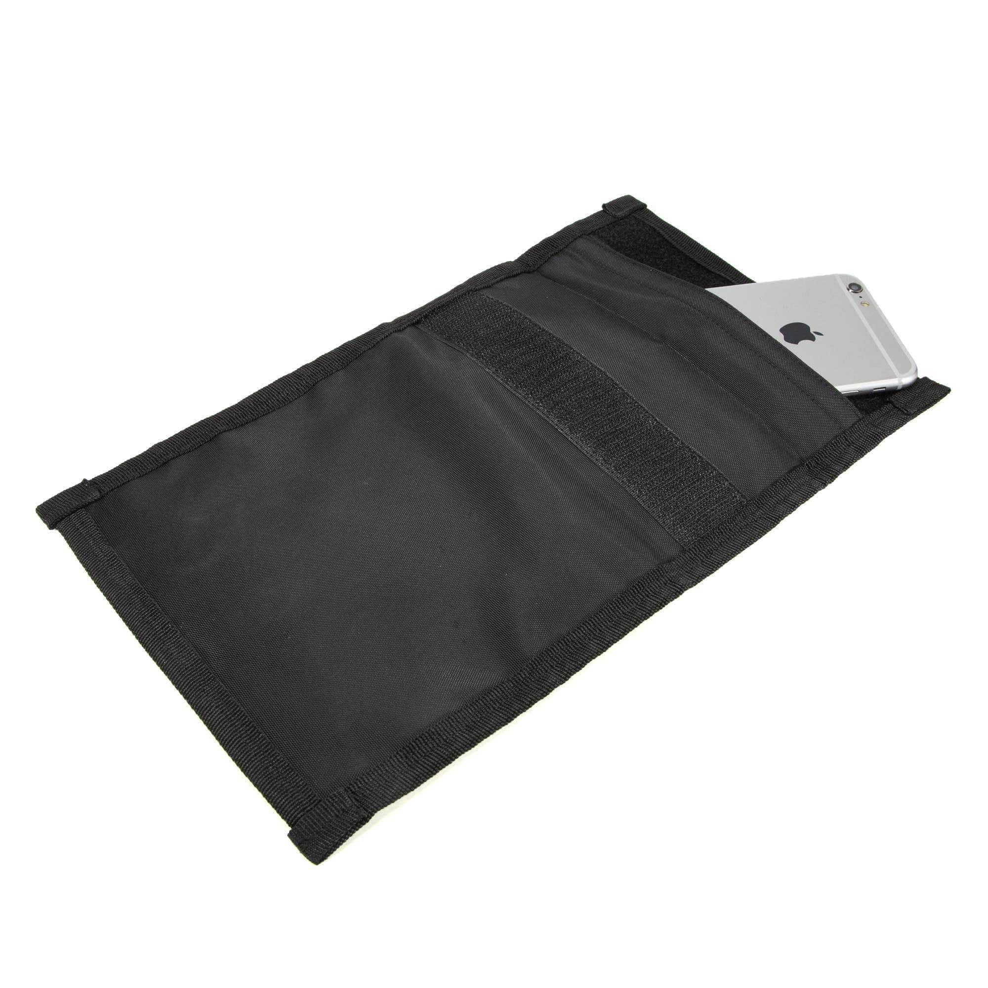 Medium Stronghold Faraday Bag 7"x10" - Black - IDSH6002