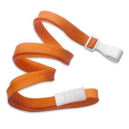 ID Stronghold Lanyard Accessory Orange 36 " Breakaway Lanyard for ID Badge Holders