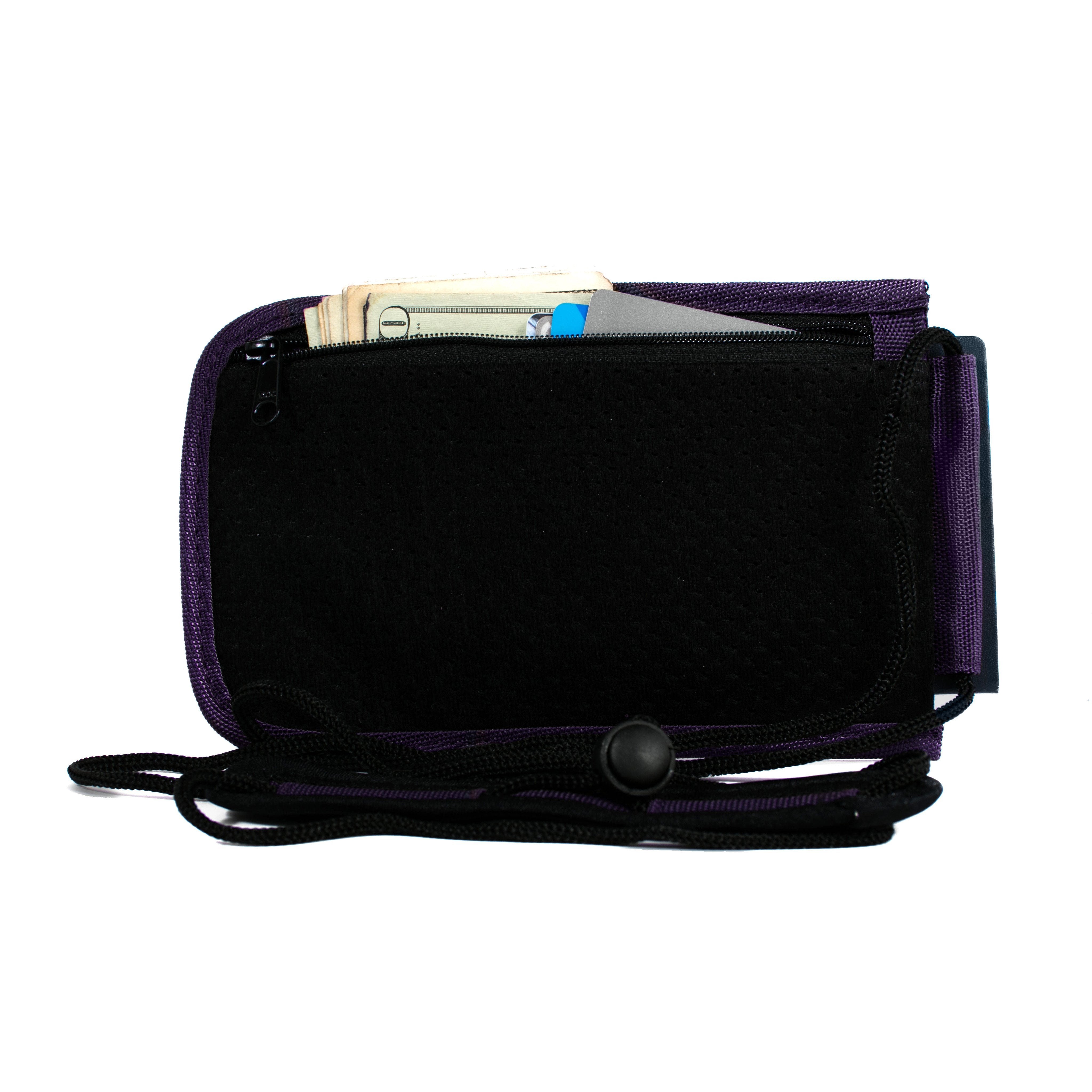 RFID Wallet Passport Traveler - Plum - IDSH7205 - plum