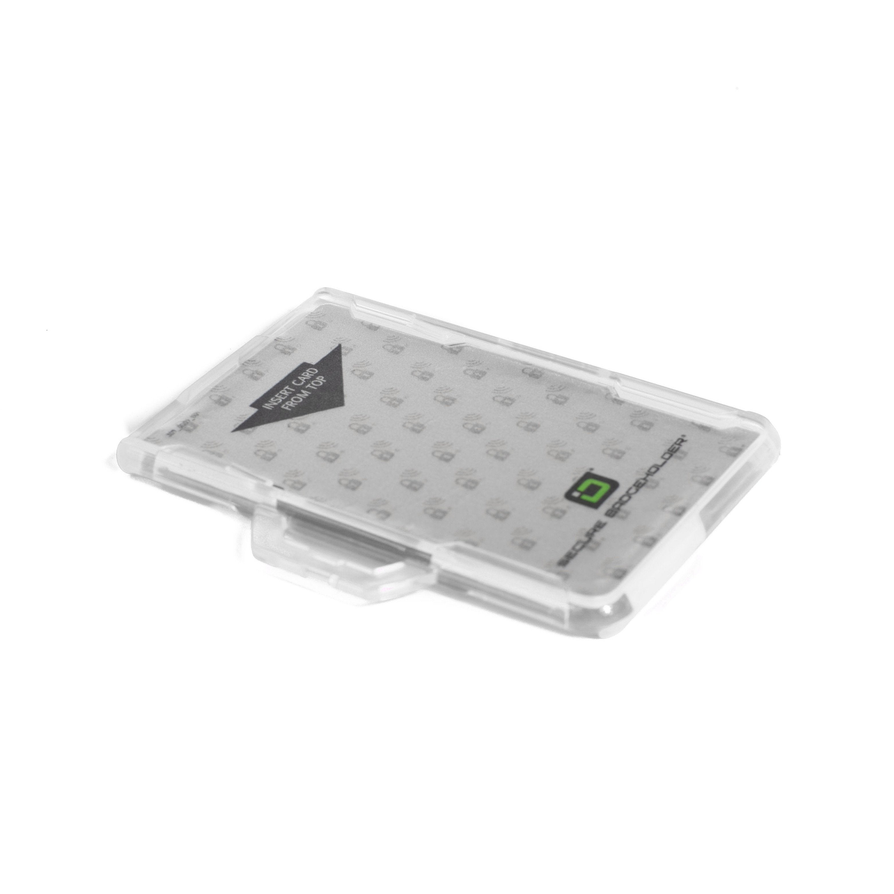 Secure Badge Holder DuoLite ® Horizontal 2 ID Card Holder - Clear - IDSH2004 - 002B - Clr