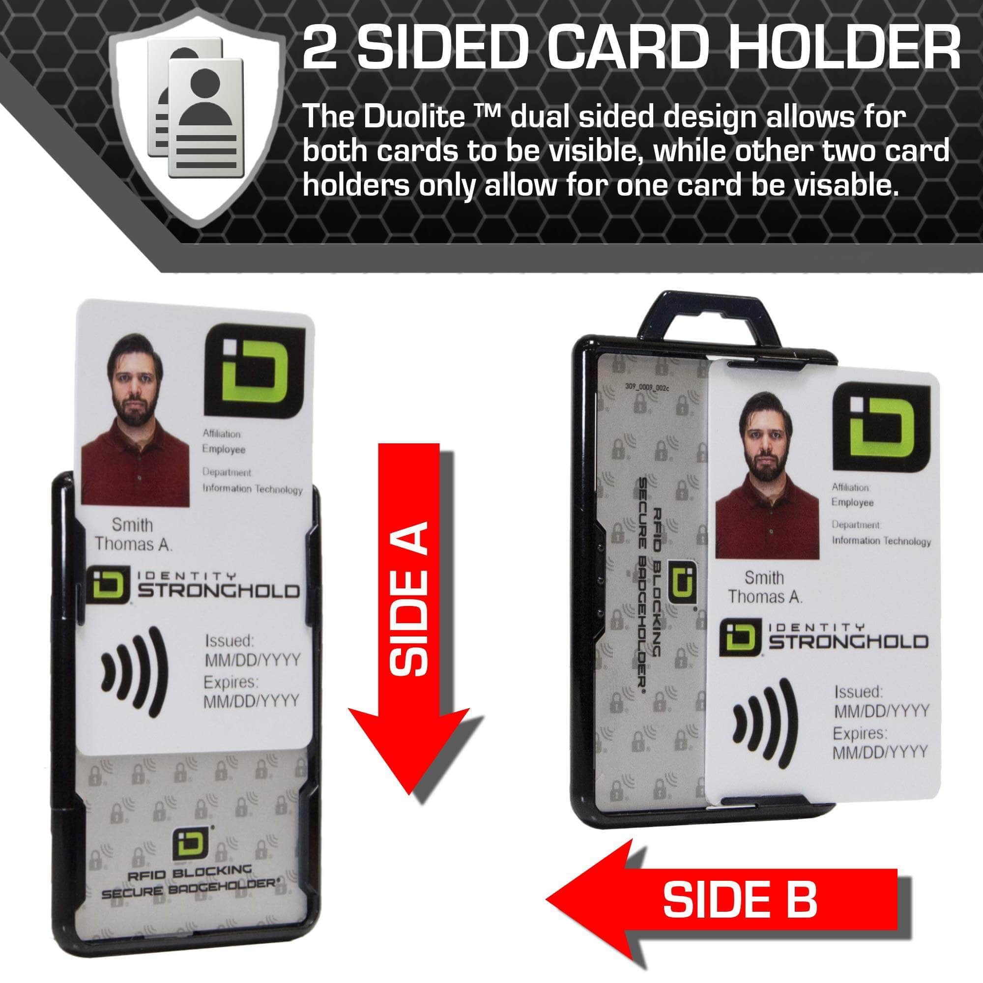 IDSH2004-001B-ID-Stronghold-Black-DuoLite-Vertical-2-Card-Holder-instruction