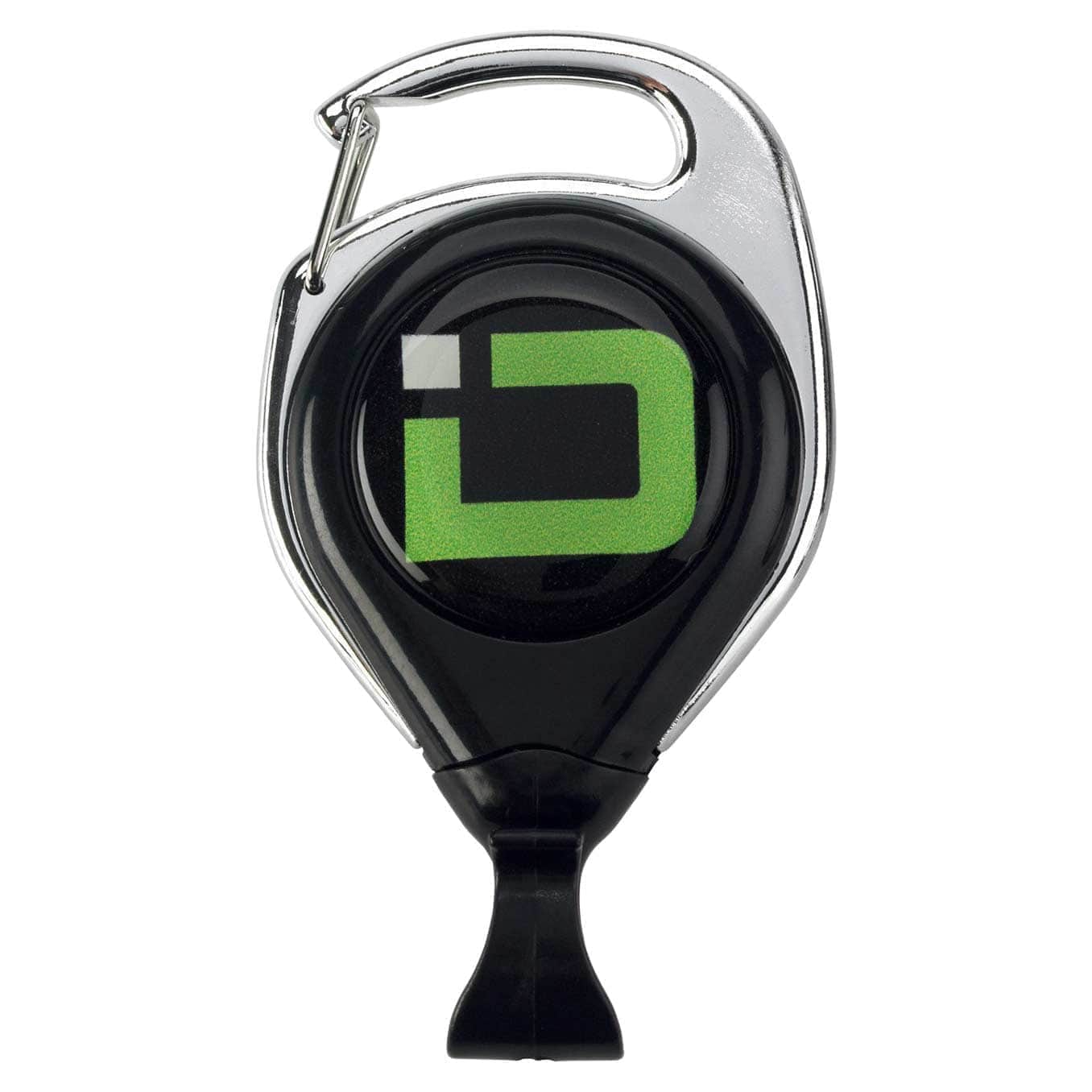 Secure Carabiner Retractable Badge Holder Reel - IDSH1007