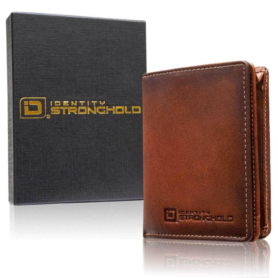 The Waltlet - Maximum Storage RFID Secure Minimalist Wallet - Brown - IDSH7068 - brn