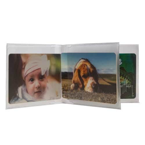 Vinyl Bifold Wallet Picture Insert - PIC - Bi