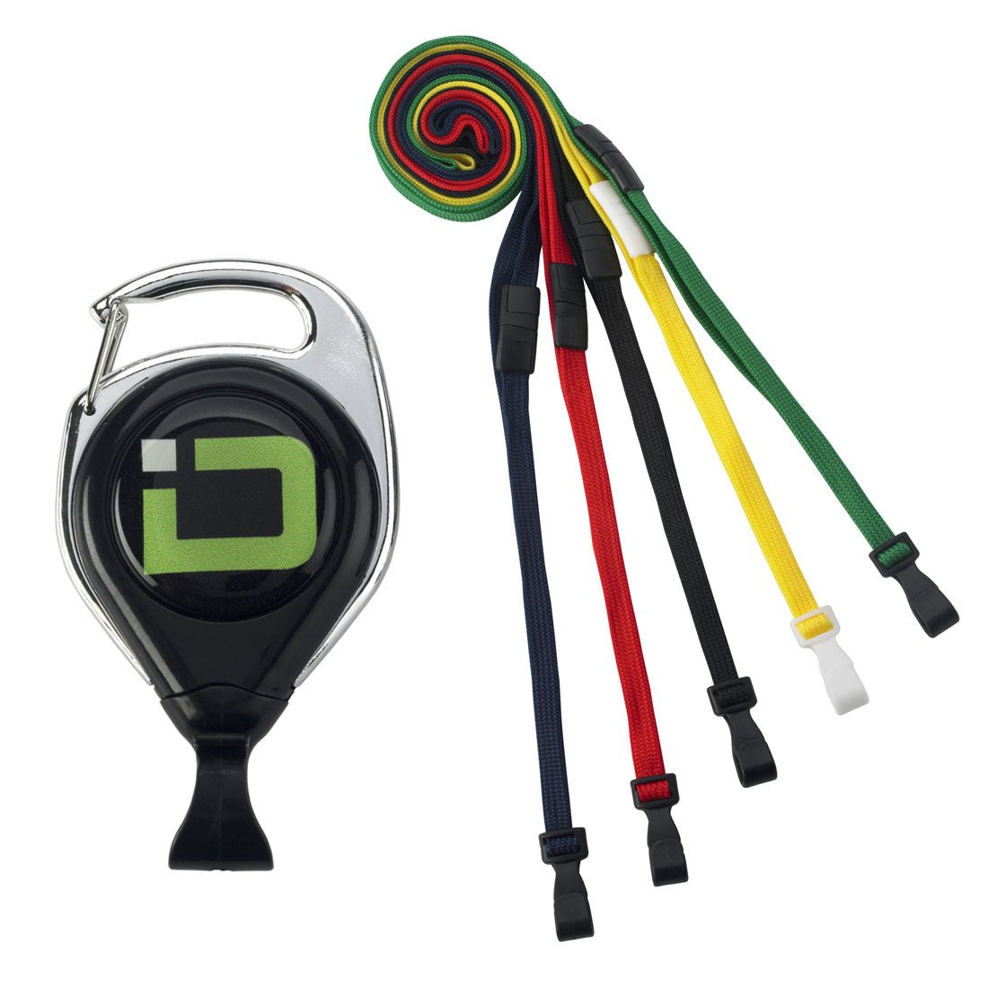 Badge Holder Accessories -  Retractable Reels & Lanyards - ID Stronghold