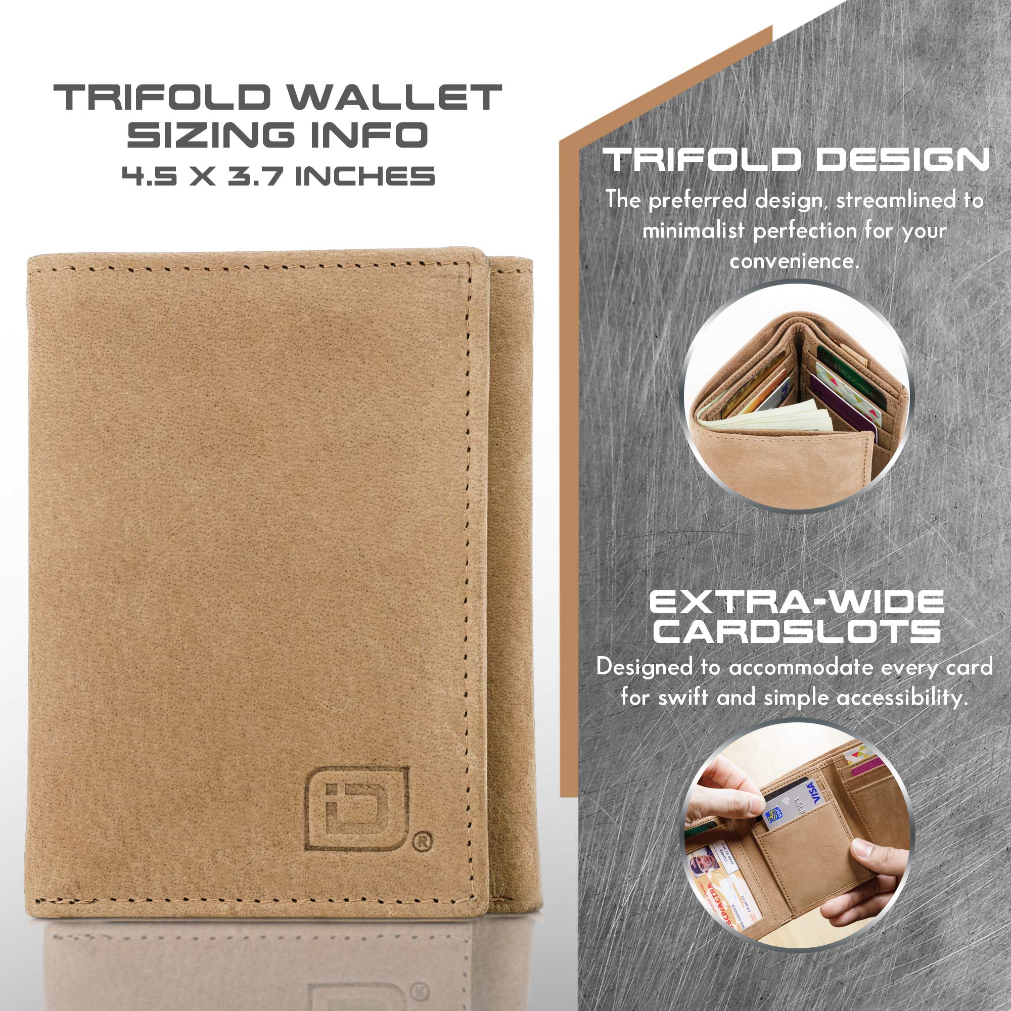24 Logo Trifold Gift Card Holders