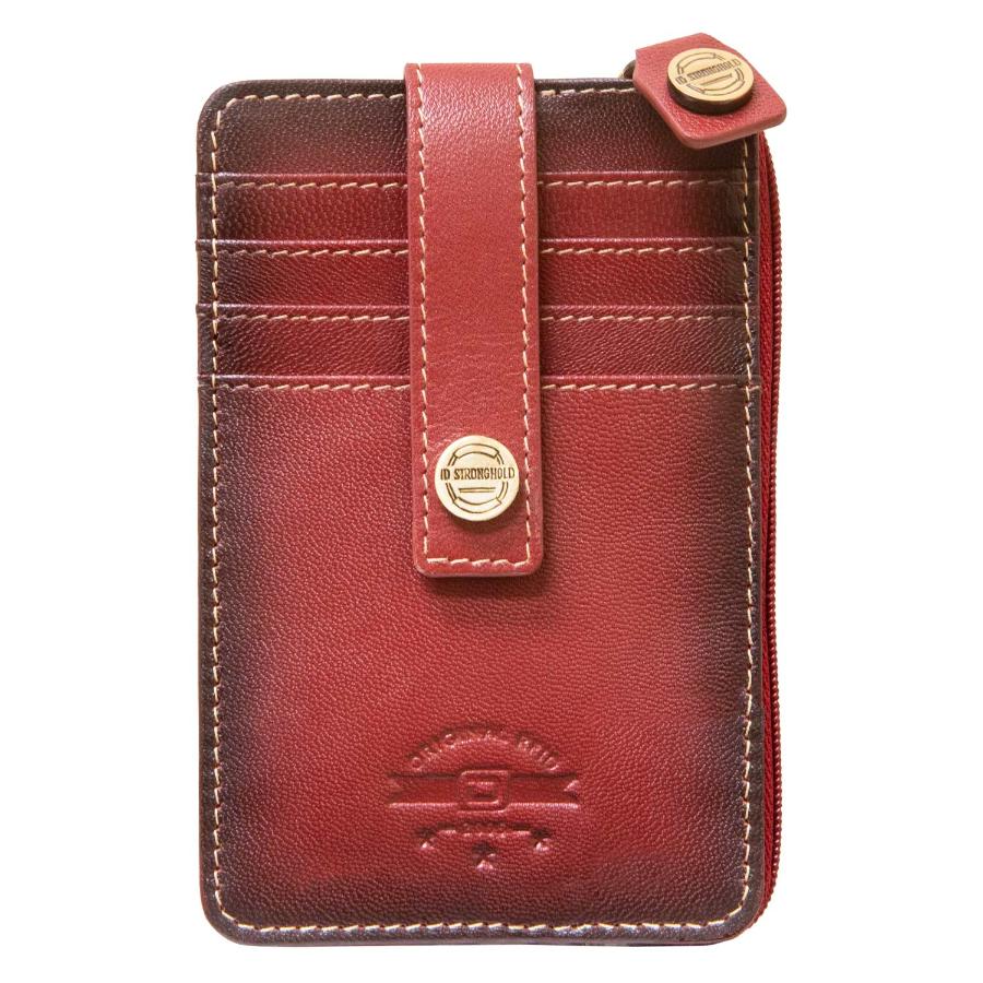 RFID Blocking Mega Mini Wallet - Red - IDSH7054 - red
