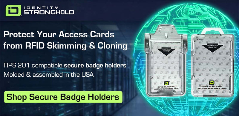 Secure Badgeholder RFID