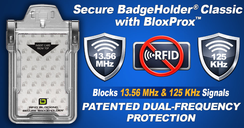 Hid Badging Camera HID Prox Card & Badge Holders | Secure HID Badge Protection | ID Stronghold