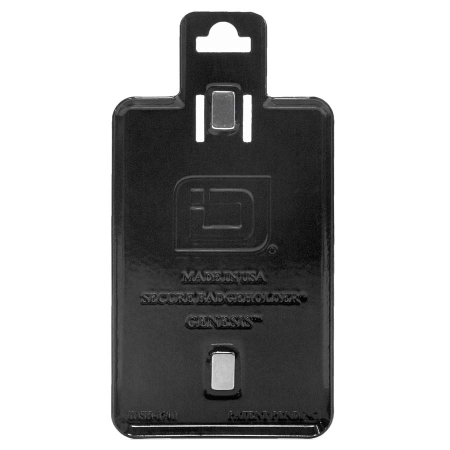 Genesis Magnetic Badge Holder Shielding Plate - Replacement Part - Black - IDSH1701 - plt - blk