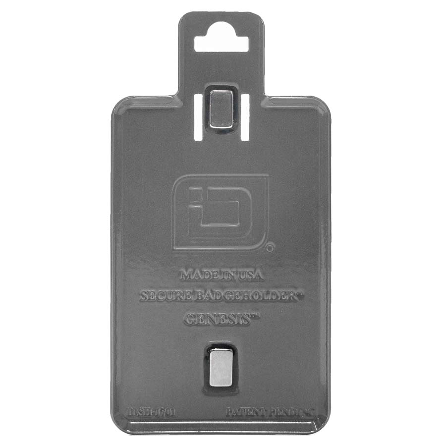 Genesis Magnetic Badge Holder Shielding Plate Gray