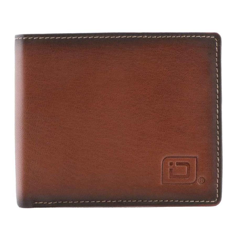 ID Stronghold  Men's Leather RFID Wallet 10 slot Bifold