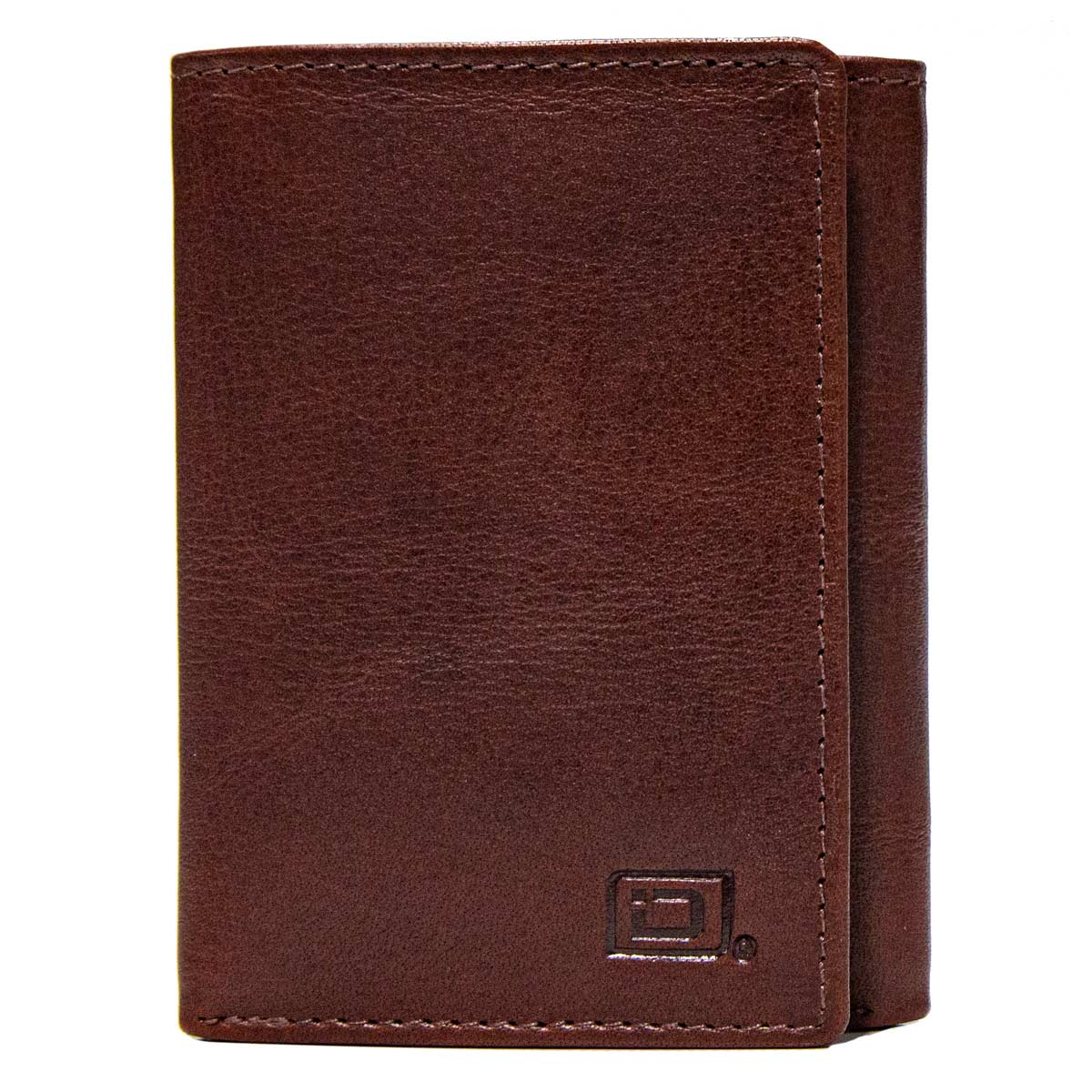 RFID Blocking Wallet for Men - Slim Buffalo Leather Trifold Wallet - Whiskey - IDSH7052 - whiskey