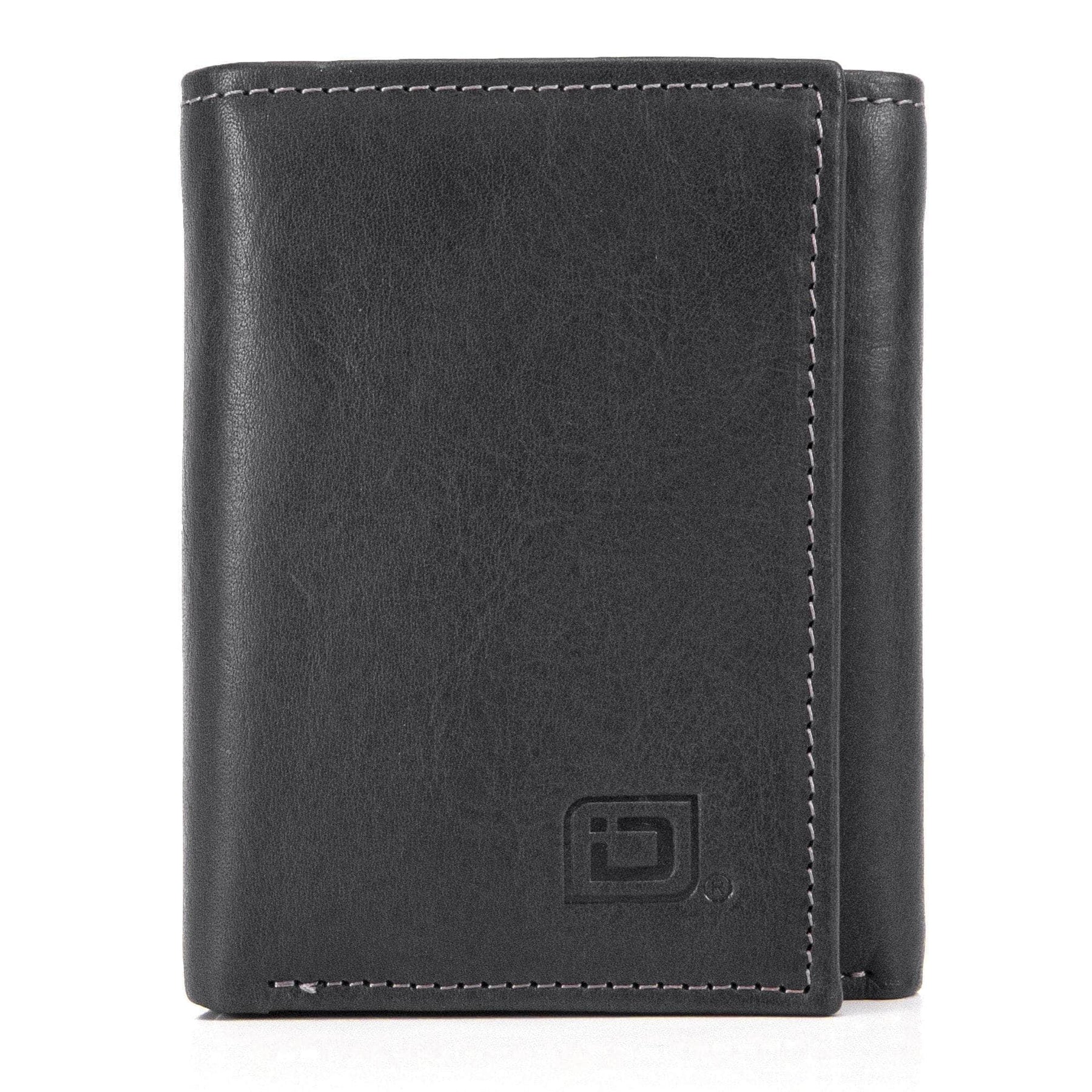 ID Stronghold | Men's RFID Wallet Trifold with Flap | RFID Blocking