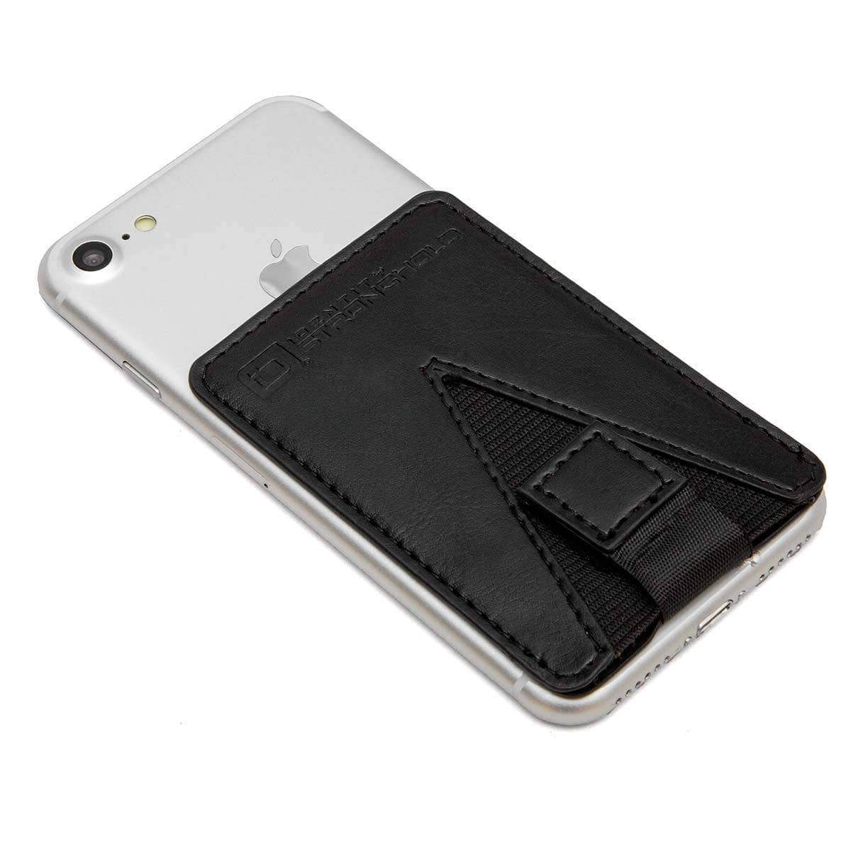 Cellphone Card Hold with Pull Tab - Black - IDSH7700 - 002 - blk