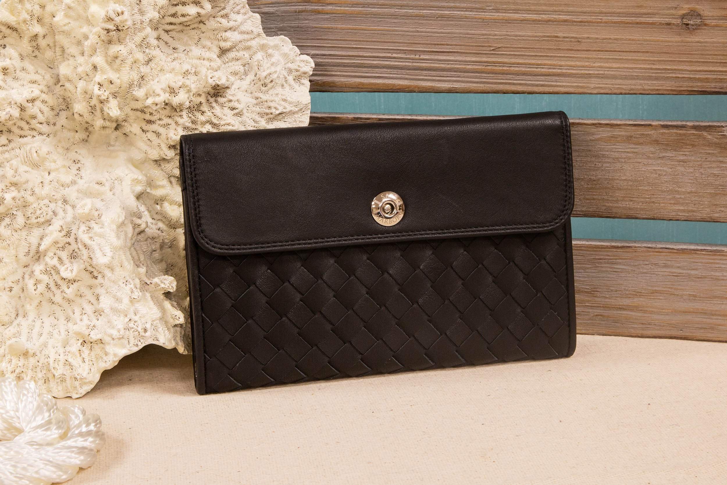 CHANEL Lambskin Quilted Classic 4 Key Holder Wallet Black 1197648