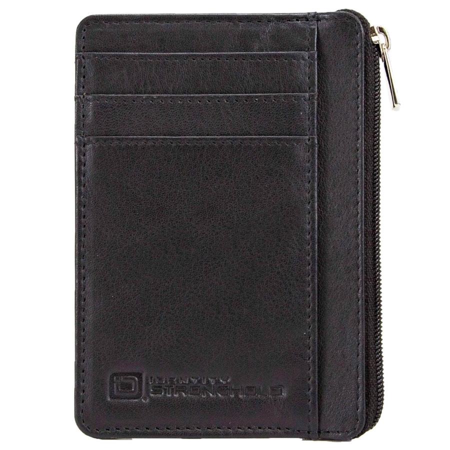 RFID Secure Ultimate Mini Wallet - Black - IDSH7004 - blk