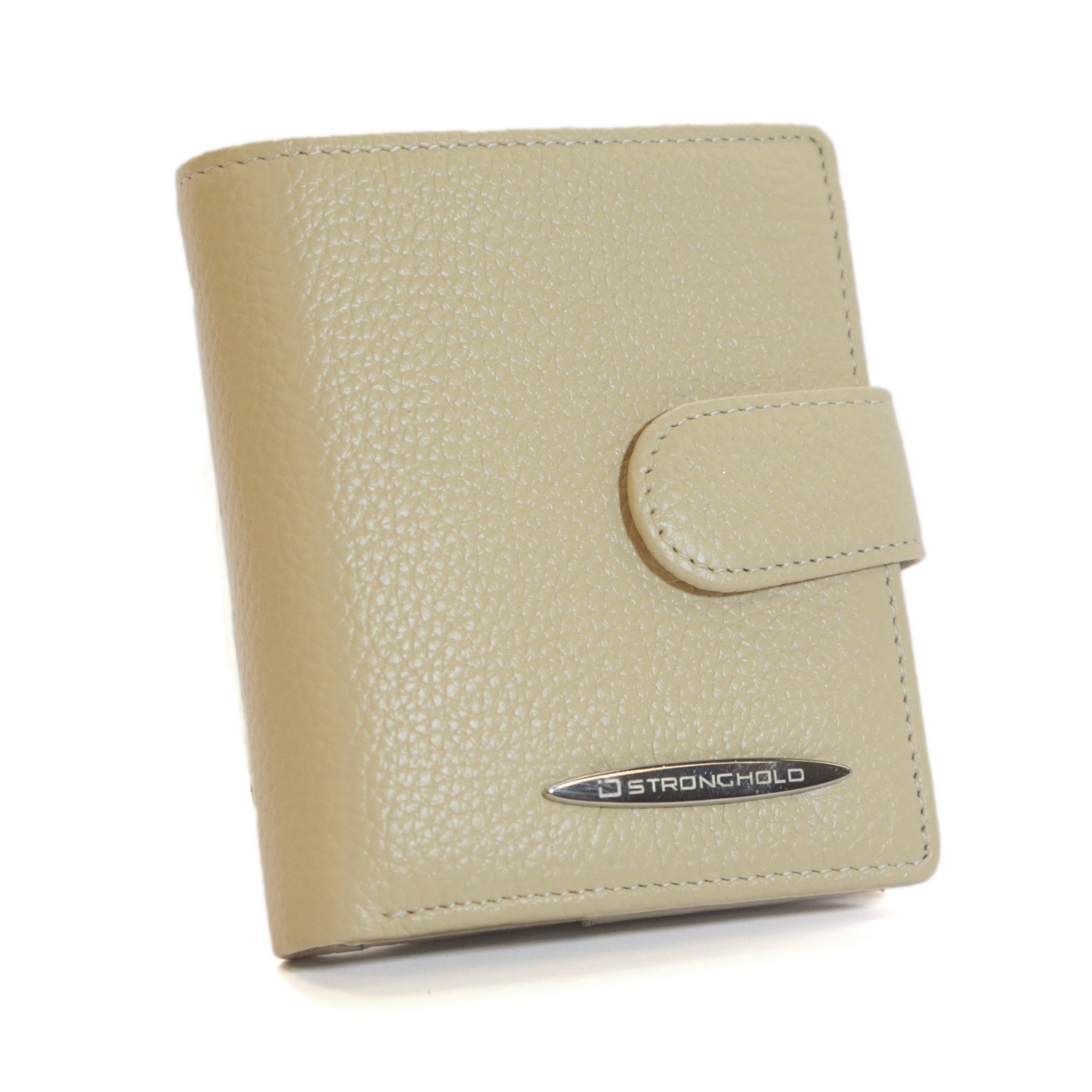 ID Stronghold Ladies Cognac RFID Wallet Ladies 7 Slot Bifold