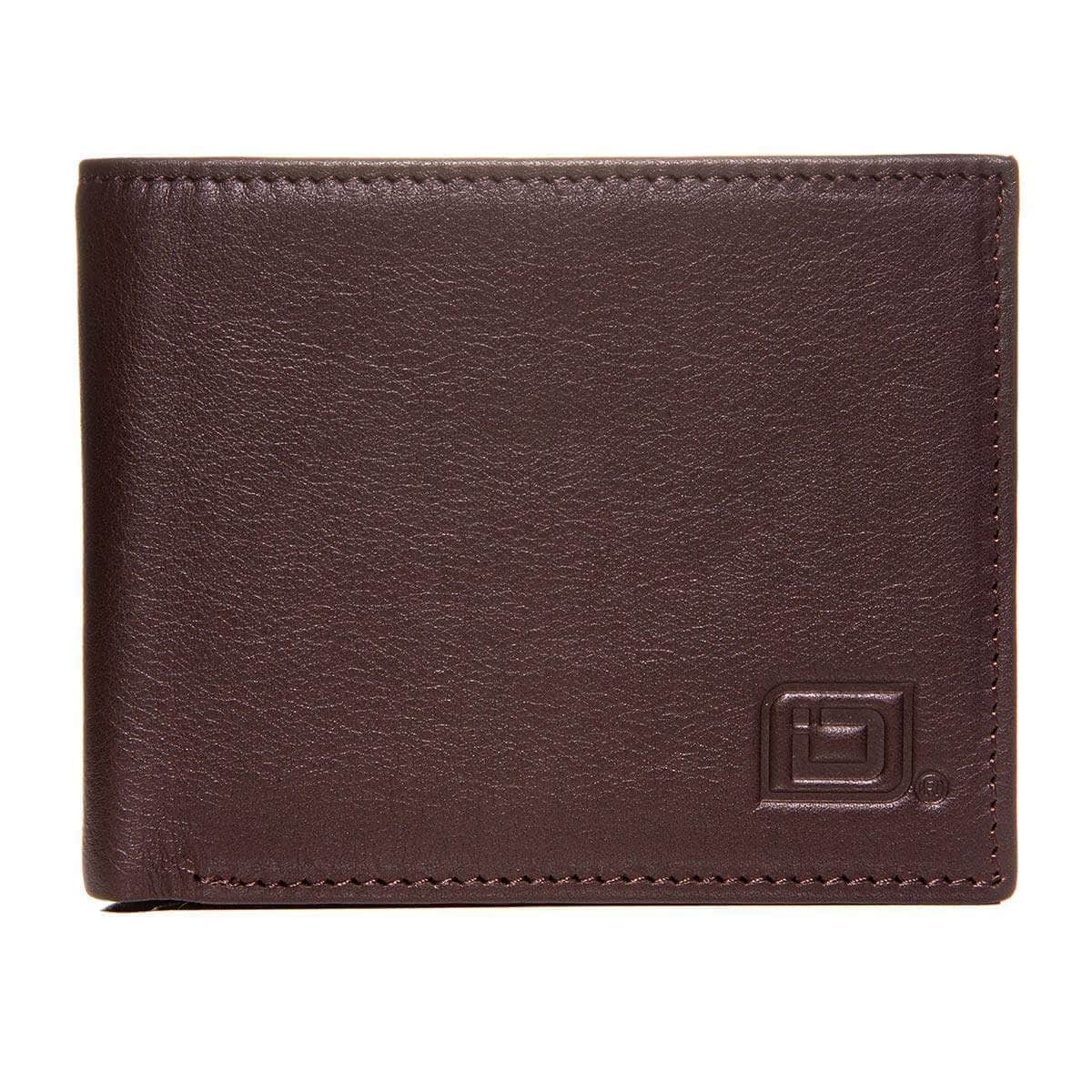 ID Stronghold Men's Wallet Mens RFID Wallet -  10 Slot Bifold Wallet with ID Window