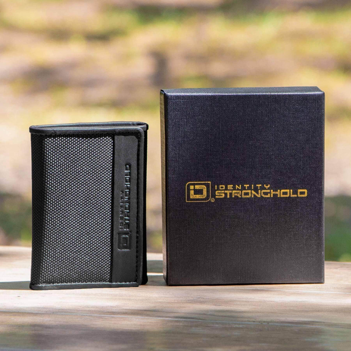 ID Stronghold | RFID Wallet Slim 6 Slot Tri-Fold with ID