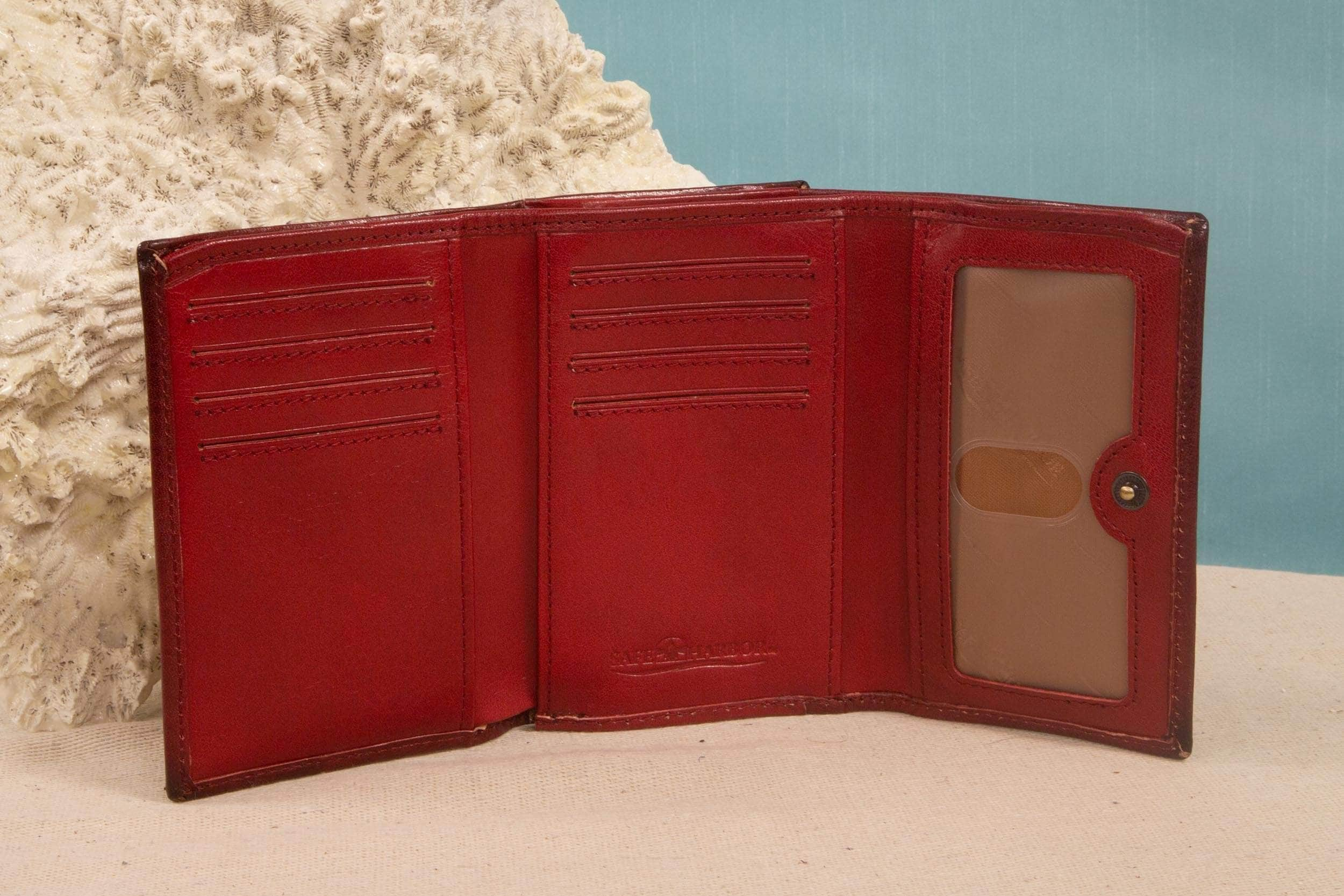 Embossed Empress Collection Wallet with 8 credit card slots