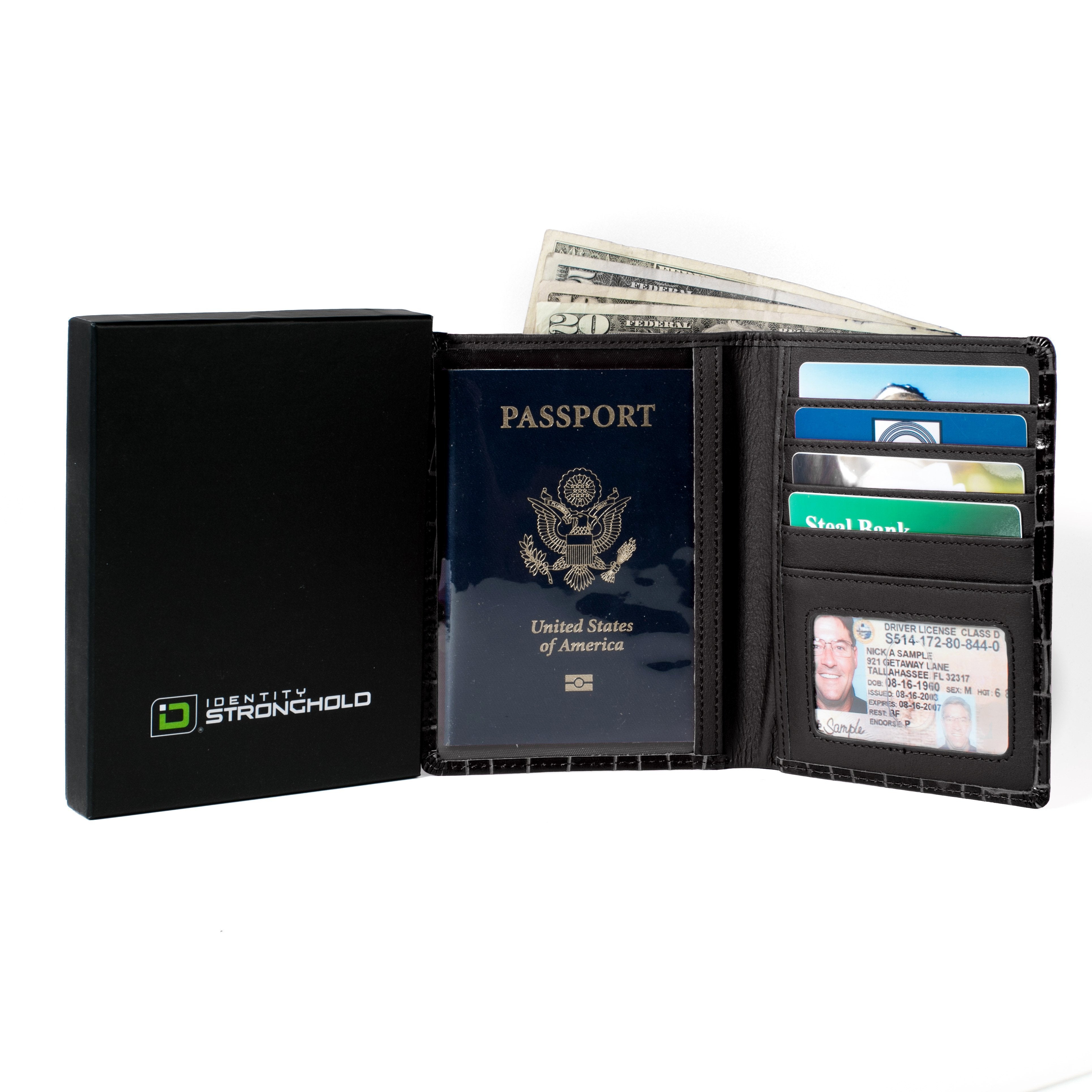 designer passport case