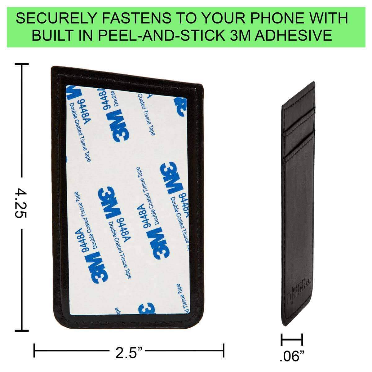 ID Stronghold Phonecase mini RFID Cellphone Card Pocket Mini