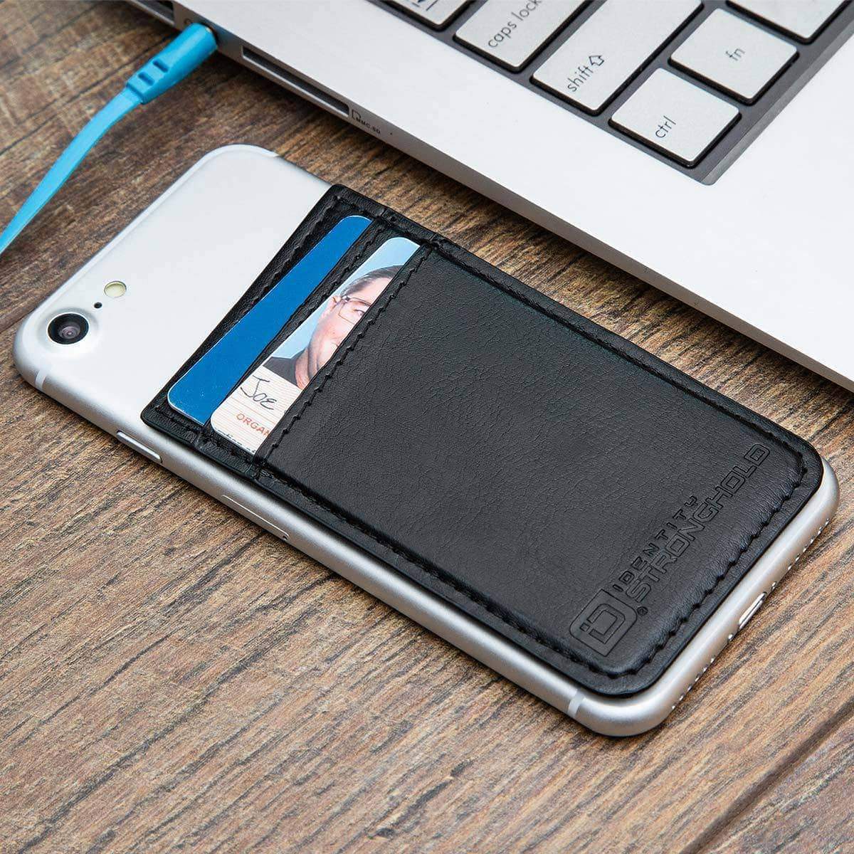 RFID Cellphone Card Wallet - IDSH7700 - 001 - blk