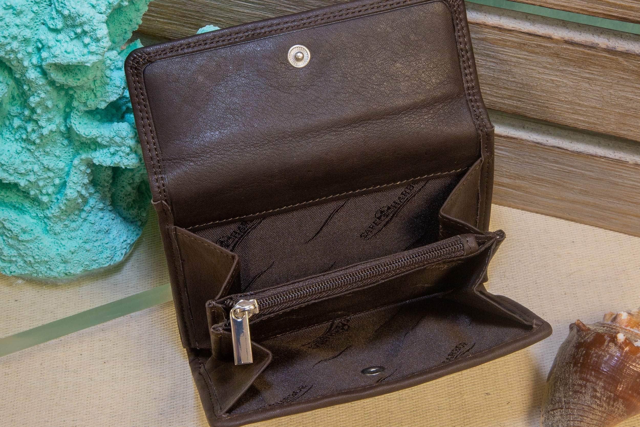 Women's Luxury RFID Blocking Bifold Wallet | Multi Card Case Purse With  Zipper Pocket