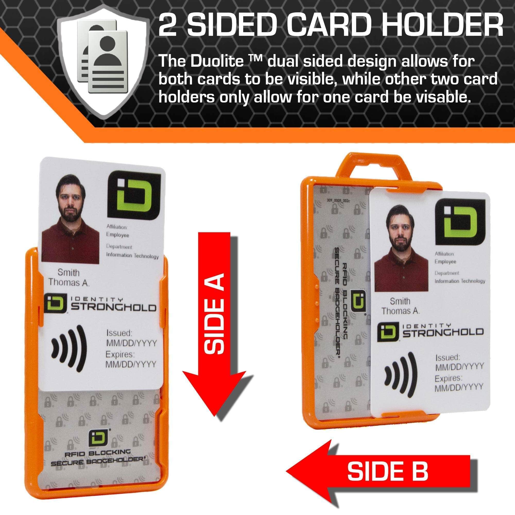 IDSH2004-001B-ID-Stronghold-Orange-DuoLite-Vertical-2-Card-Holder-instruction