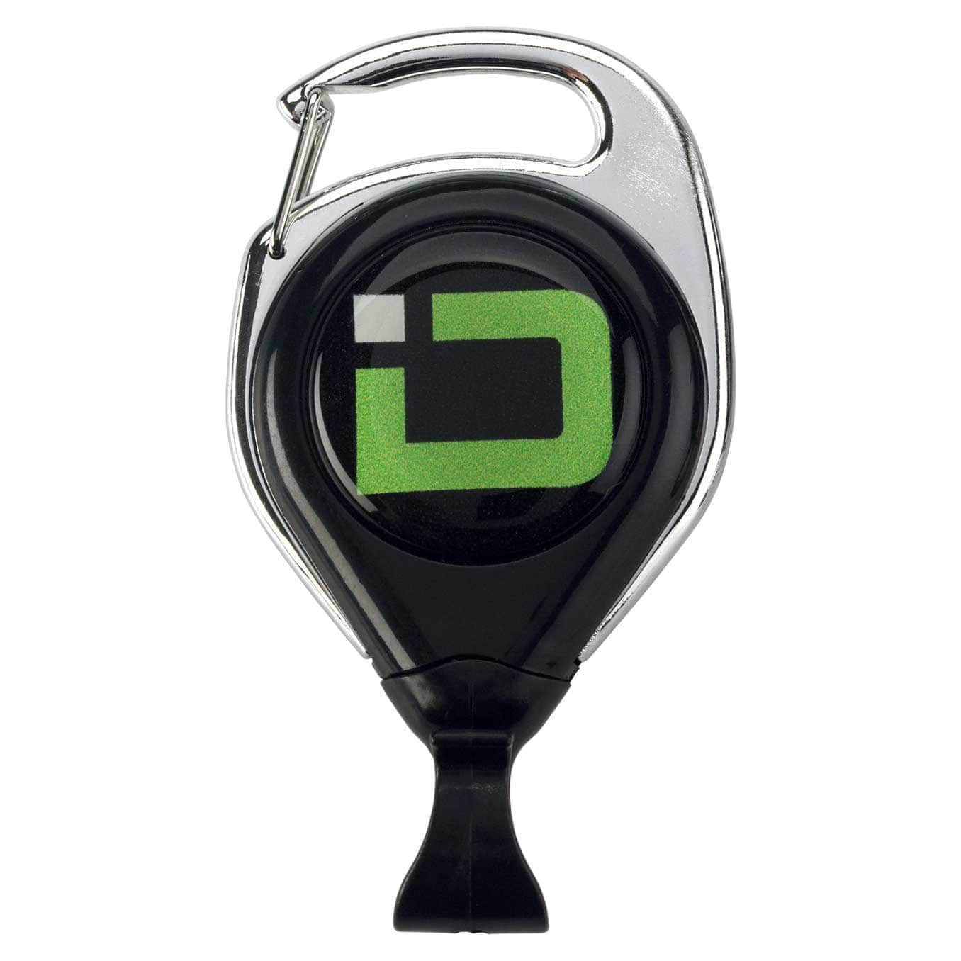 ID Stronghold Badge Reel Accessory Secure Carabiner Retractable Badge Holder Reel