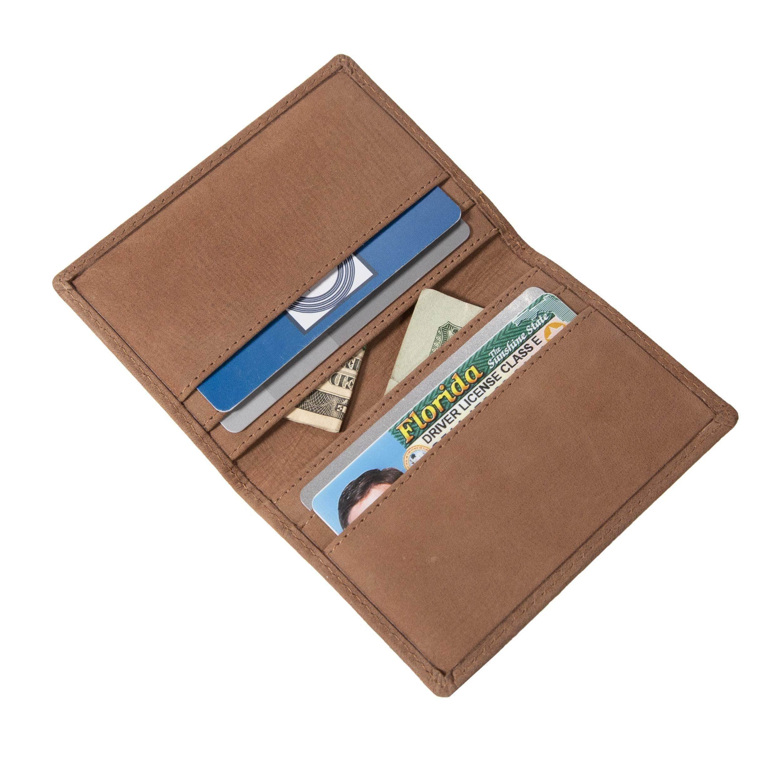 RFID Wallet – 6 - Slot Bifold Card Holder - Tan - IDSH7039 - sndstn