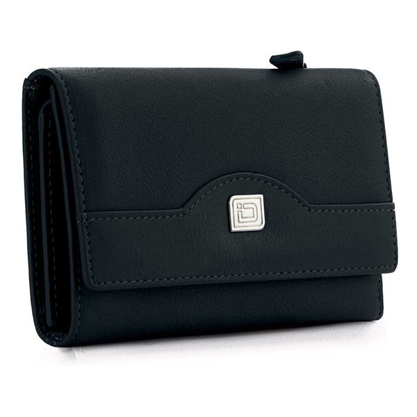 Small leather wallet ladies clearance